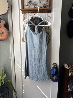 Athletic dress with built in bra